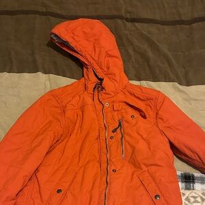 Carhartt Vibrant Orange Hooded Jacket
